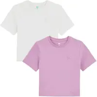 We fashion Bluser & t-shirts lilla / hvid