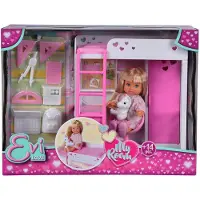 Evi love Toys Evi Love, Dukkesoveværelse, 3 År, 161 g