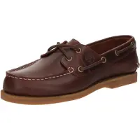 Timberland Timberlandtil kvinder. TB0A2Q9XEIW1 Klassiske brune bådsko i læder (41.5 W), Fast, Blonder, Casual