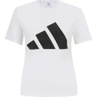 Adidas Funktionsbluse sort / hvid