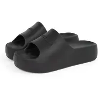 Tommy Hilfiger Tommy Jeanstil kvinder. EN0EN02879 Sorte flip flops med plateau og logo (39/40), 3-5 cm, Ingen, Casual, Badetøj