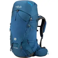 Rab - Trekkingrygsække - Exion 55 Tempest Blue til UnisexUld - Størrelse M/L - Blå