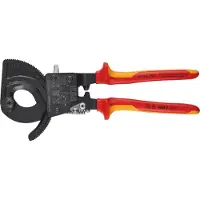 Knipex - Kabelskærer - lakeret sort