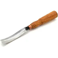 BeaverCraft Long Bent Gouge 7L (22mm)