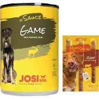 JosiDog i sauce 12 x 415 g - Vildt