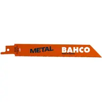 Bahco 3940-150-18-ST-5P, Saber savklinge, Metal, Høj-hastighed stål (HSS), Orange, 0,9 mm, 15 cm