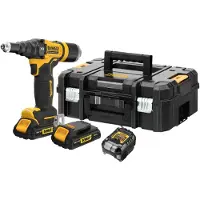 DeWalt 10KN akku-nittepistol 25 mm XR 18V - 2x2.0Ah