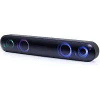 Gembird SPKBT-BAR400L - Lydbar - trådløs - Bluetooth - 10 Watt - sort