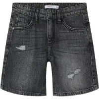 Name it Shorts - NkmSilas - Dark Grey Denim - - 14 år (164) - Shorts