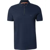 BOSS Slim fit poloshirt i bomuld med stræk og logomærke