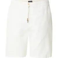Scotch & Soda Fave Short Cotton Linen Råhvid Hvid Off-white måle