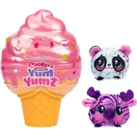 Cookeez Yum Yumz Twin Pack fuld af sjov og fuld af yum! Tilføj ingredienser og opdag 2 super -søde duftende overraskelsesplysende kæledyr