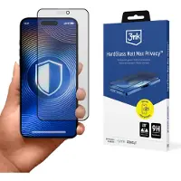 3mk Protection Hærdet glas 3mk Hardglass, mat, maksimal privatlivsbeskyttelse til Apple iPhone 15 Pro Max