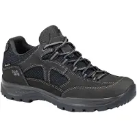 Hanwag - Vandresko herre - Gritstone II GTX Asphalt/Black til UnisexUld - Størrelse 43 - Flåde