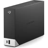Seagate One Touch with hub STLC20000400 - Harddisk - 20 TB - ekstern (stationær) - USB 3.0 - sort - med Rescue Data Recovery