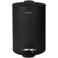 Blomus Tubo pedalspand 3 L Black