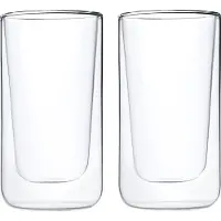 Blomus Nero isolerende latte macchiato-glas – 2 stk. Klar