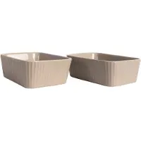 Sagaform Flora bradepande mini 2-pak Beige