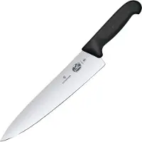 Victorinox Kokkekniv Fibrox klinge 25 cm Sort,