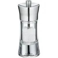 Zassenhaus 035292, Salt og peberkværn, Rustfrit stål, Transparent, Akryl, Rustfrit stål, Peber, Salt, 58 mm, 58 mm