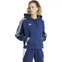 Adidas Tiro 24 Hoodie For Women - Navy Blue, størrelse Medium