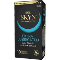 Manix SKYN Ekstra Smøremiddel Ikke-Latex Kondomer 10 stk
