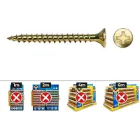 Celo Velox Pz 4.5x30 Mm Forsænket Skrue Med Krydskærv 500 Enheder