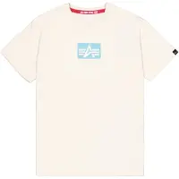 Alpha industries Satin Logo T-shirt Med Korte ærmer