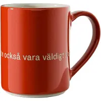 Design House Stockholm Astrid Lindgren krus, If you are very strong rød-svensk
