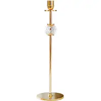 Hilke Collection Alba lysestage 40 cm Solid messing og glas