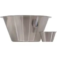 Multi Røreskål 3 ltr Ø25x12 cm Konisk Høj model Rustfri stål,stk