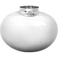Hilke Collection Amico vase Ø20 cm Forniklet messing