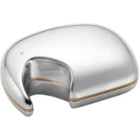 Georg Jensen Elephant skrin 7x10 cm Rustfrit stål/Gul