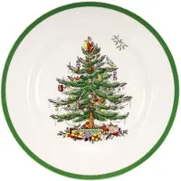 Spode Christmas Tree asiet Ø20 cm White-green-red