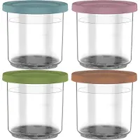 Ninja CREAMi 4 ekstra kopper 470 ml til NC300EU Blå/rosa/grøn/brun