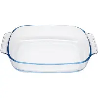 Guardini Vetro ovnfast fad Glas, 30x20 cm, rektangulær