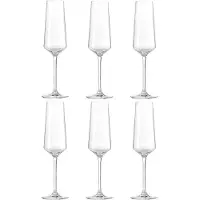 Leonardo Puccini, Champagne fløjte, 280 ml, Glas, Transparent, Rydde, CE