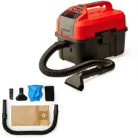 Einhell TE-VC 18/10 Li-Solo, 10 L, Taske, Sort, Rød, Plast, 2 m, Plast - SOLO
