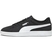 Puma Smash 3.0 Buck Sneakers, Shoes, Black/White, 44.5