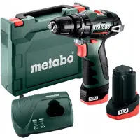 Metabo smūginis suktuvas gręžtuvas 12V 38 / 20Nm 2x2.0Ah SB BL