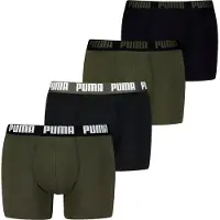 Puma Boxer Briefs (4-Pack) Men, Clothing, Green Combo, 5
