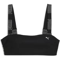 Puma Women's Bandeau Top, Clothing, Black, L