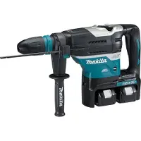 Makita DHR400ZKUN LXT, Pistolgreb boremaskine, SDS Max, Børstefri, Sort, Blå, 10,5 cm, 500 rpm