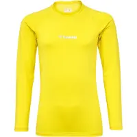 Hummel BL Performance Baselayer Lange Ærmer - Gul Børn, størrelse 140 cm