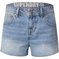 Superdry Superdrytil kvinder. W7110448A Kort Medium størrelse blå (29), Casual, Bomuld, Denim