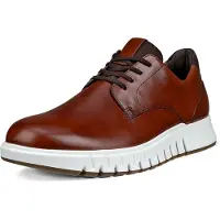 Ecco Snøresko 'Gruuv Studio' cognac