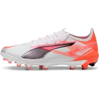 Puma ULTRA 5 ULTIMATE AG Football Boots Women, Shoes, White/Black/Glowing Red, 41