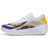 Puma All-Pro NITRO LA Basketball Shoes Unisex, Shoes, Violet/Pelé Yellow, 48