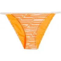 Puma Printed Swim Briefs Women, Clothing, Sun Orange, L