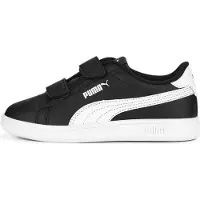 Puma Smash 3.0 Sneakers Kids, Shoes, Black/White, 35
